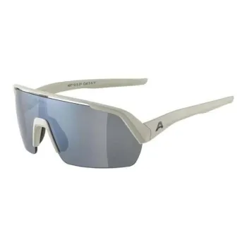 ALPINA Plastic Irregular Shape Sunglasses Unisex Gray
