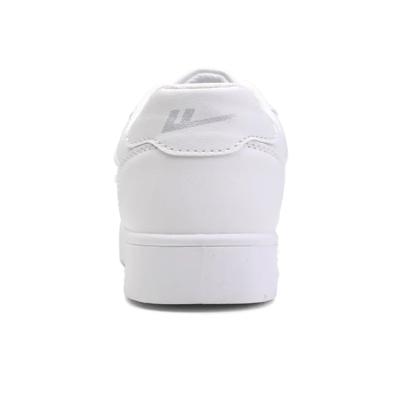 Warrior Small White Shoes Anti-Slip Wear-Resistant Lightweight Breathable Low-Top Skateboard Shoes Women's-3