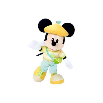 Disney Mickey Mouse 2024 Summer Mickey Mouse And Friends Collection Dolls Plush Doll 18cm High