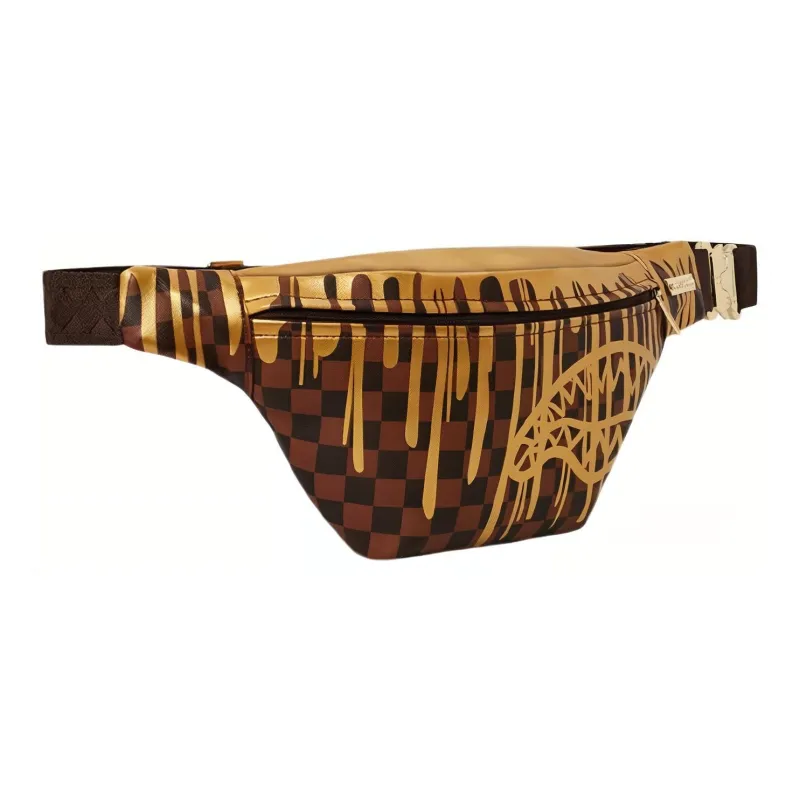 SPRAYGROUND PVC Sling Bag Fanny Pack Regular Unisex Brown-2
