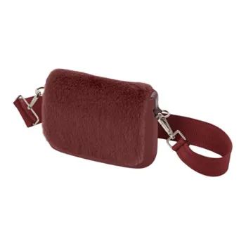 O Bag Thermoplastic Compound Crossbody Bag Shoulder Bag Women's Red