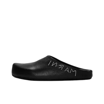 MARNI Wrap toe Slippers Men's Black