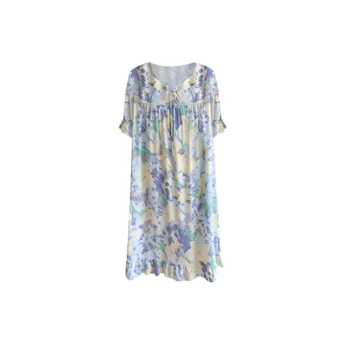 MT·MIT Nightgown Women's Tie Dye Purple
