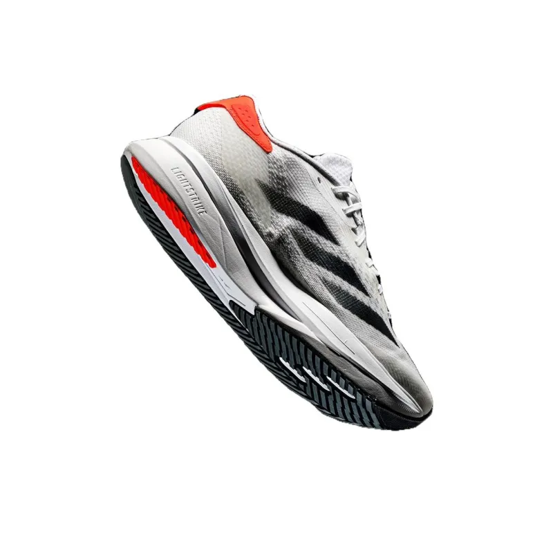 Adidas Adizero Anti-Slip And Wear-Resistant Breathable Low-Top Running Shoes Men's White-1