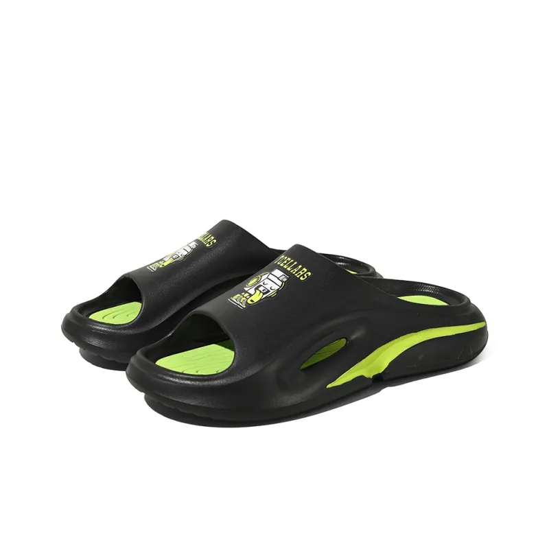 TCELLARS Graffiti Quiet Slip Resistant Odor Resistant Abrasion Resistant Quick Dry Antibacterial Slide Slippers Unisex-1