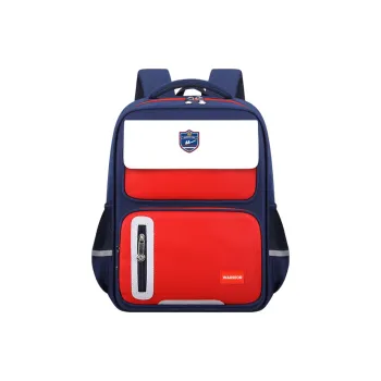 Warrior Polyester Student Bag Regular Men's Blue/Red/Pink