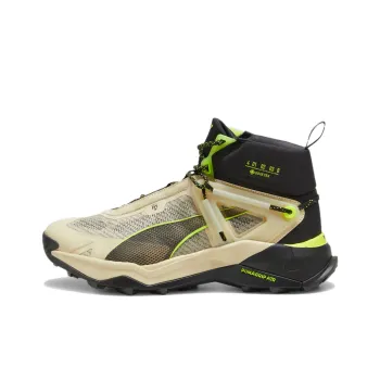 PUMA Explore GORE-TEX Anti-Slip And Wear-Resistant Water-Resistant High-Top Trekking Shoes Men's Brown