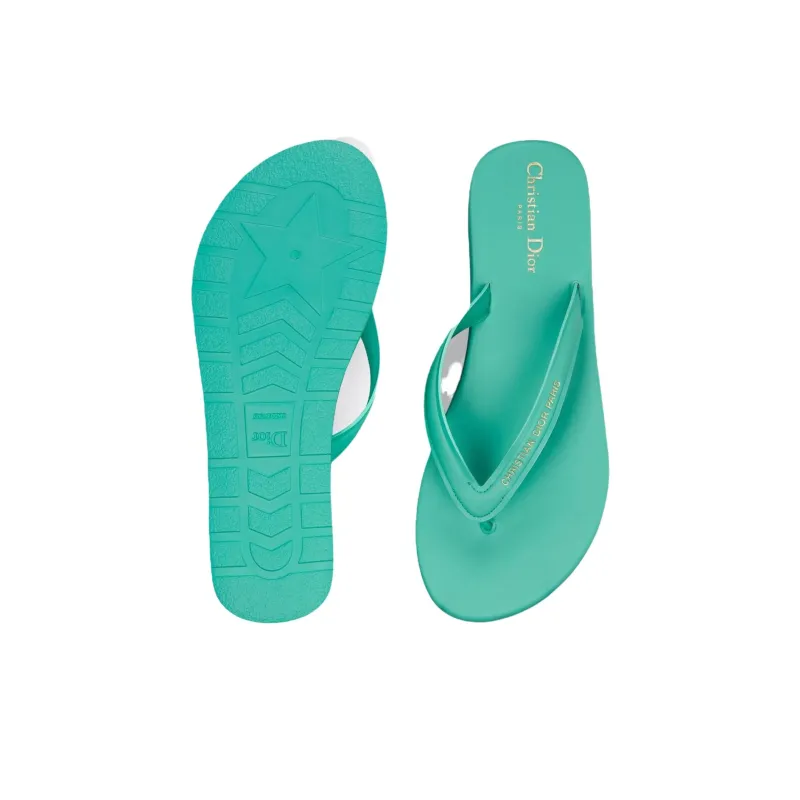 DIOR Diorsea Flip Flops Women's Green-4