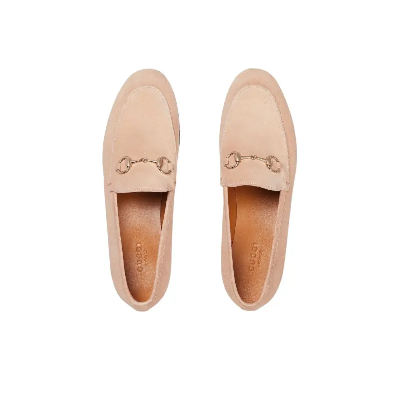 GUCCI Jordaan Loafers Women's Pink-3