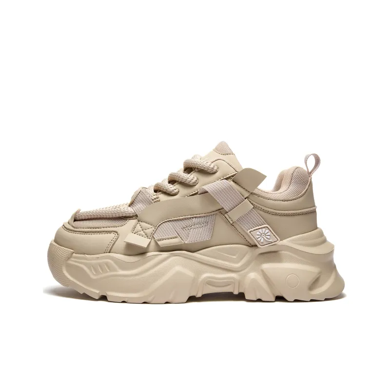 RIFUGIO VO' Wear-Resistant Height Increasing Low-Top Chunky Sneakers Unisex-28