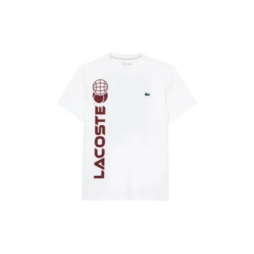 LACOSTE T-Shirts Men White