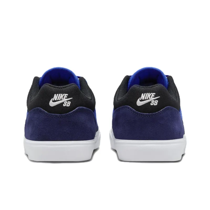 Nike SB MALOR Anti Slip And Wear Resistant Lightweight Low Top Skateboard Shoes Unisex Blue-4