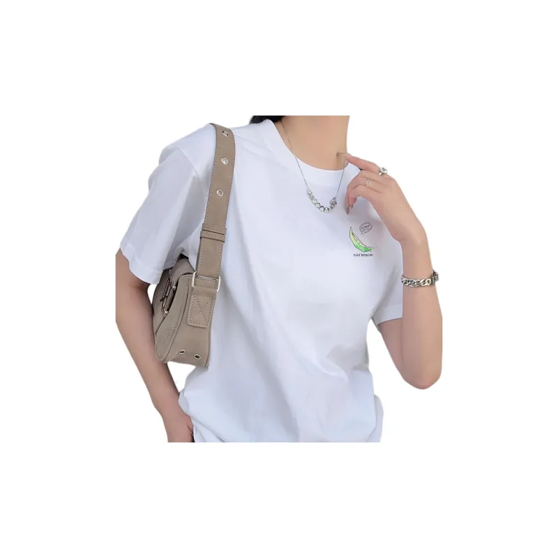 Weixi T Shirts Women's White-0