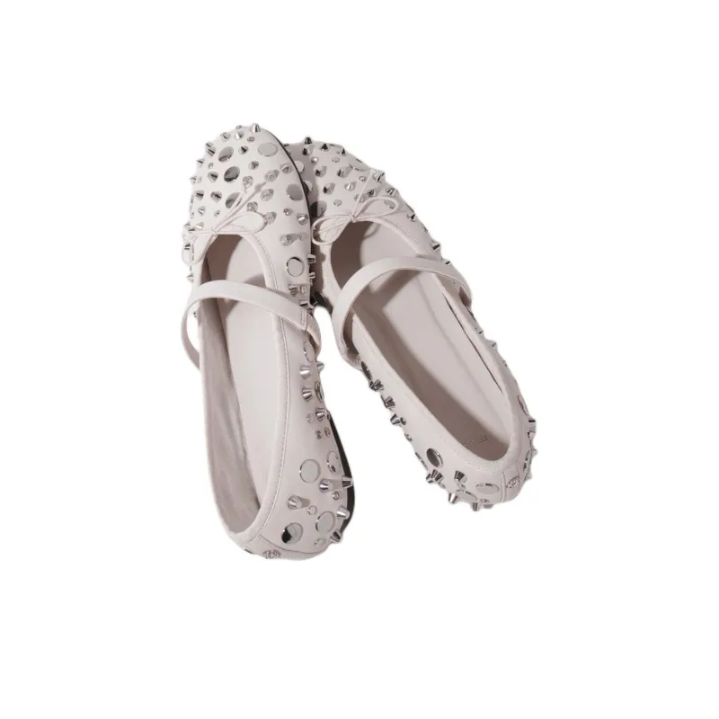 Maje Casual Single Shoes Women's White-3