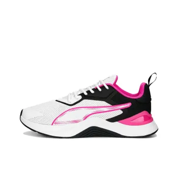 PUMA Infusion Cushioning Wear-Resistant Low-Top Training Shoes Women's White Pink