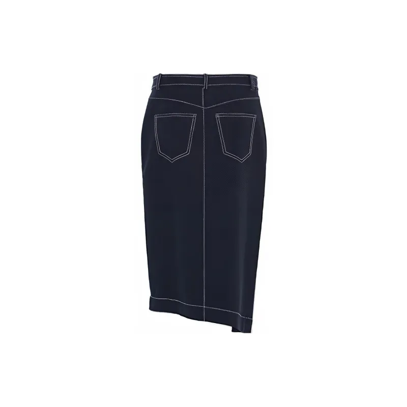 LOFT SHINE Denim Short Skirts Women's Blue-1