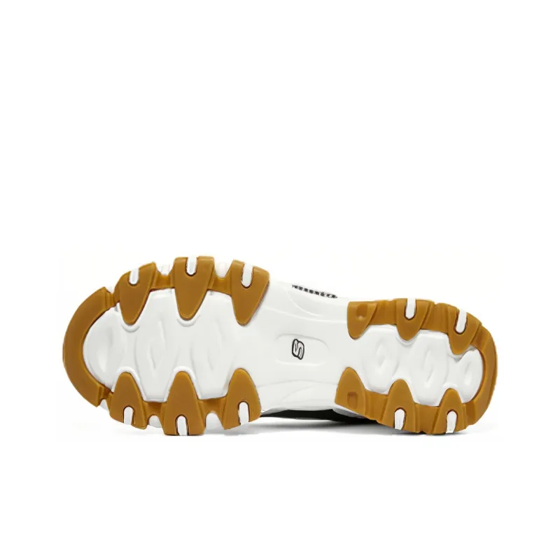 Skechers D'Lites 2.0 'White Black'-4