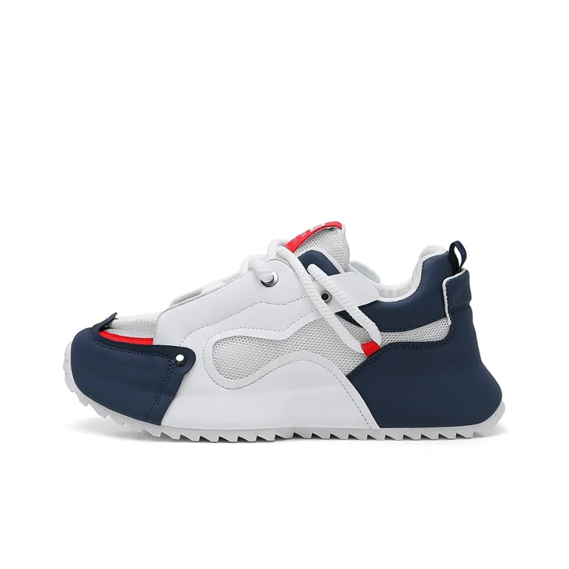 Yalu Breathable And Lightweight Low Top Chunky Sneakers Men's-16