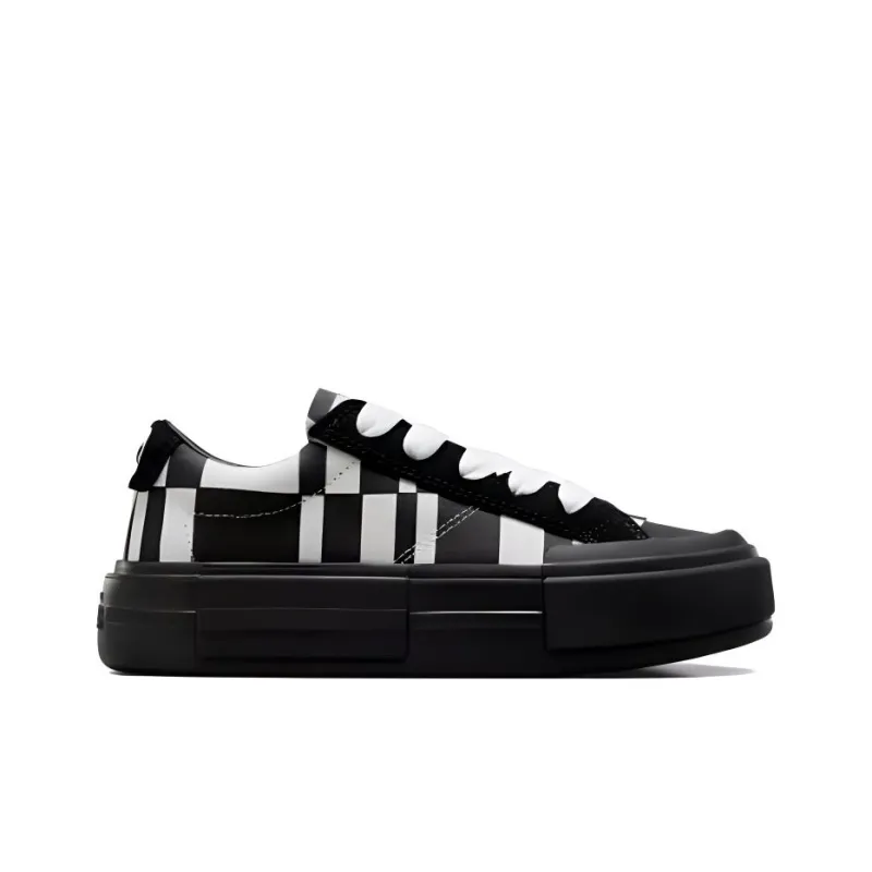 Converse Chuck Taylor All Star Cruise Low Distorted Checkered Distorted Checkered Black Egret-1