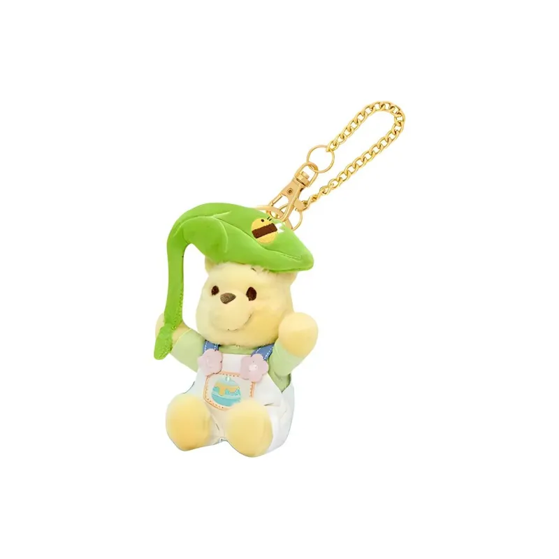 Disney Winnie 2024 Summer Winnie The Pooh And Friends Collection Dolls Plush Pendant 12cm High 12cm Length-1