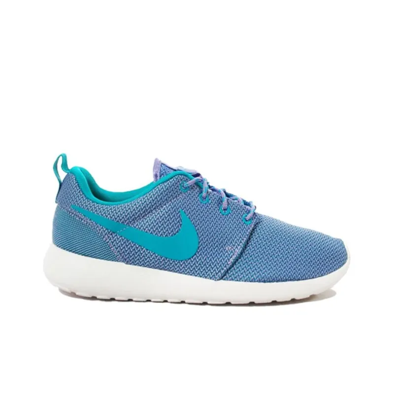 Nike Rosherun Cushioned Anti-Slip And Wear-Resistant Lightweight Low-Top Running Shoes Women's Sky Blue-1
