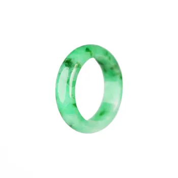 Clear Snow Glutinous Jade Jadeite Rings Unisex
