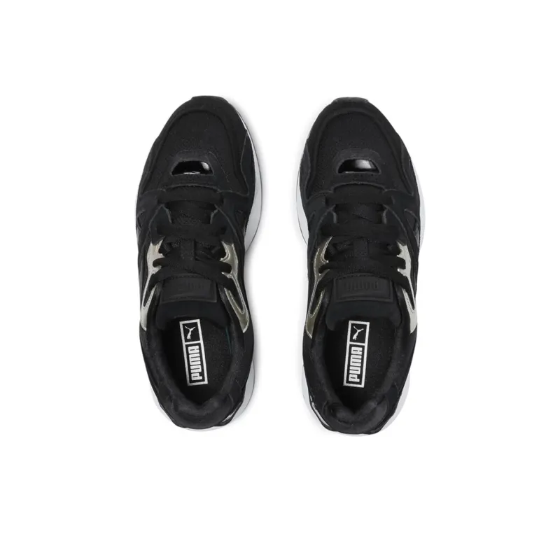 PUMA Mirage Mox Metallic Wn Anti-Slip Wear-Resistant Low-Top Casual Shoes Women's Black-3