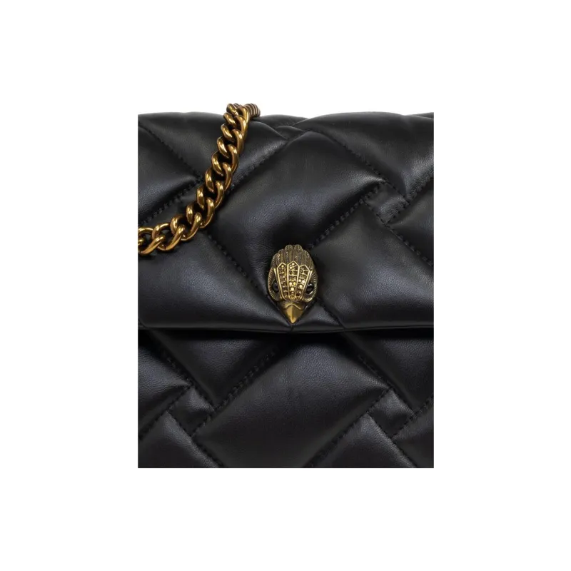 Kurt Geiger London Calfskin One Shoulder Handbags Extra Large Women's Black-3