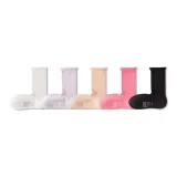 White+Lavender+Light Apricot+Pink+Black