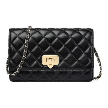TUCANO Soft Comfortable PU Crossbody Bag Women's Classic Black