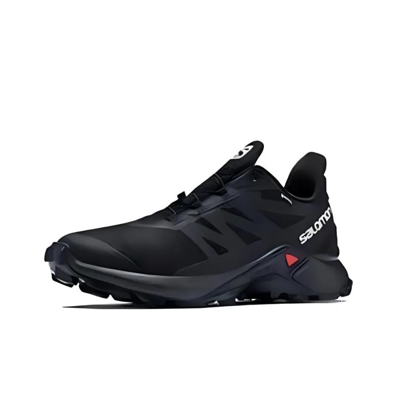 SALOMON Supercross 3 Anti Slip Wear Resistant Low Top Casual Running Shoes Men's Black-1