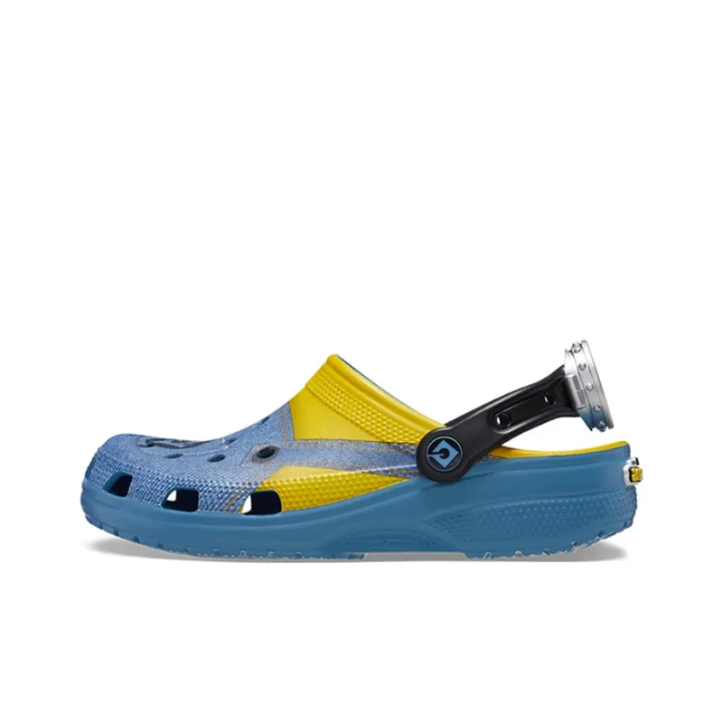 Crocs Minions Limited Collaboration Collection Clogs Unisex Blue Yellow-0