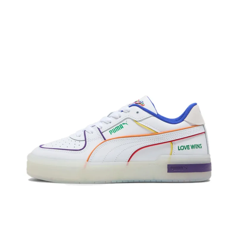 PUMA Ca Pro MARATHON Slip Resistant, Abrasion Resistant, Breathable Low Top Skateboard Shoes Unisex White-0