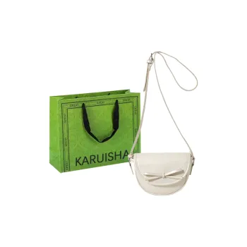 KARUISHA PU Crossbody Bag Shoulder Bag Women's White/Pink/Silver/Black