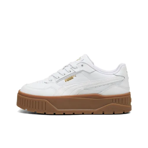 PUMA Karmen Skateboard Shoes Women's Low-Top White