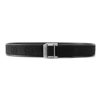 GUCCI Gg Patterned Print Belt