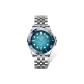 Silver Case Blue Dial Steel Band