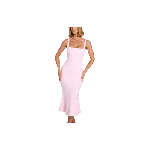 OH POLLY Slip Dresses Women's Blush/Blush Pink