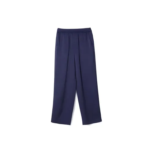 XII BASKET Casual Pants Women's Navy Blue