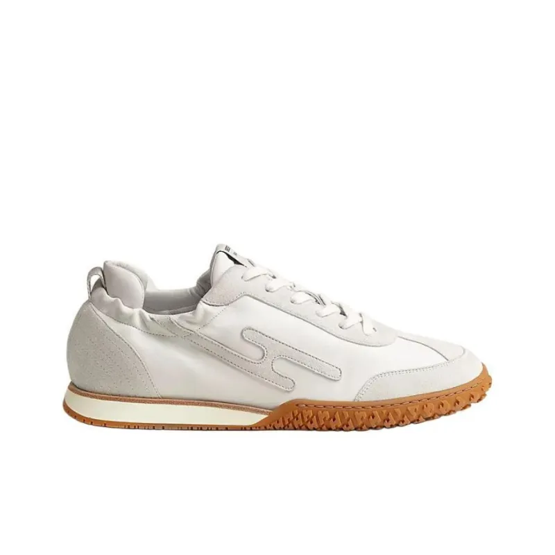 HERMES Jet Low Top Casual Shoes Men's White-1