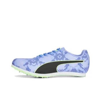 PUMA EvoSPEED Slip-Resistant Low-Top Training Shoes Men's Purple Black
