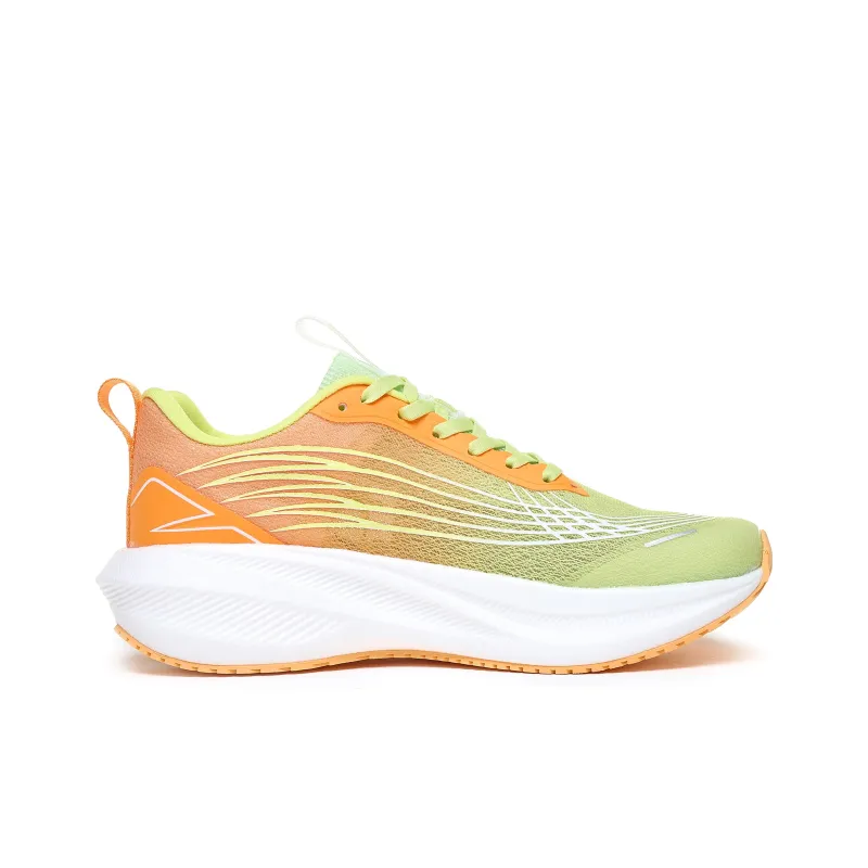 Qing Pao Running Shoes Women's Low Top Yellow-1