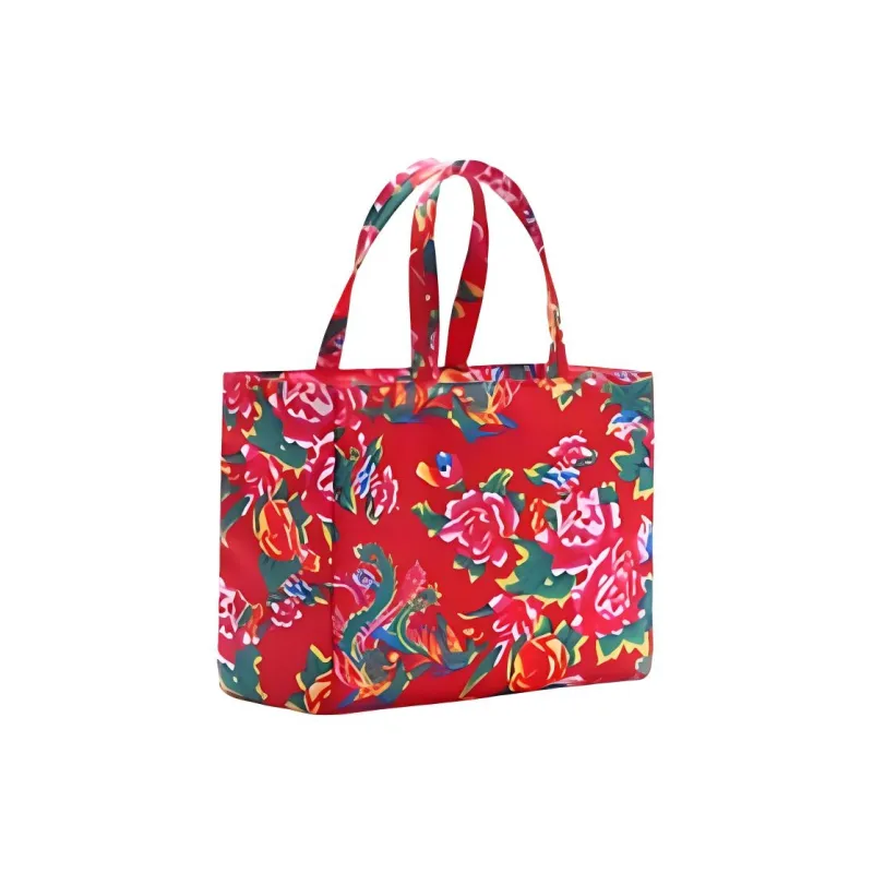 BagINBAG Polyester Tote Bag Shopping Bag Handbag Regular Unisex Multicolor-1