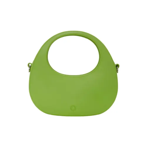 O Bag Thermoplastic Compound Handbag Women's Green