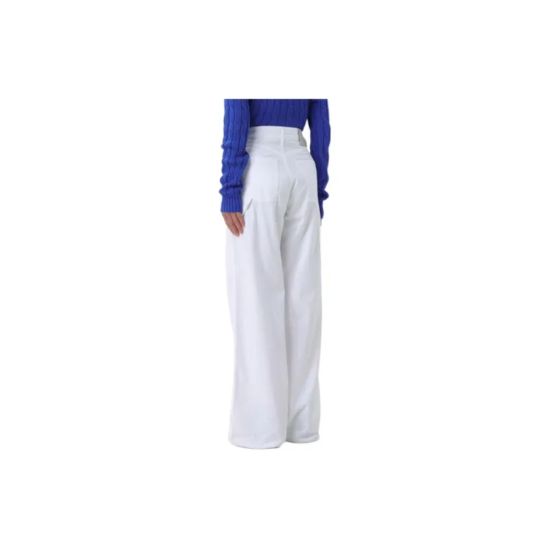 JACOB COHEN Casual Pants Women's White-1