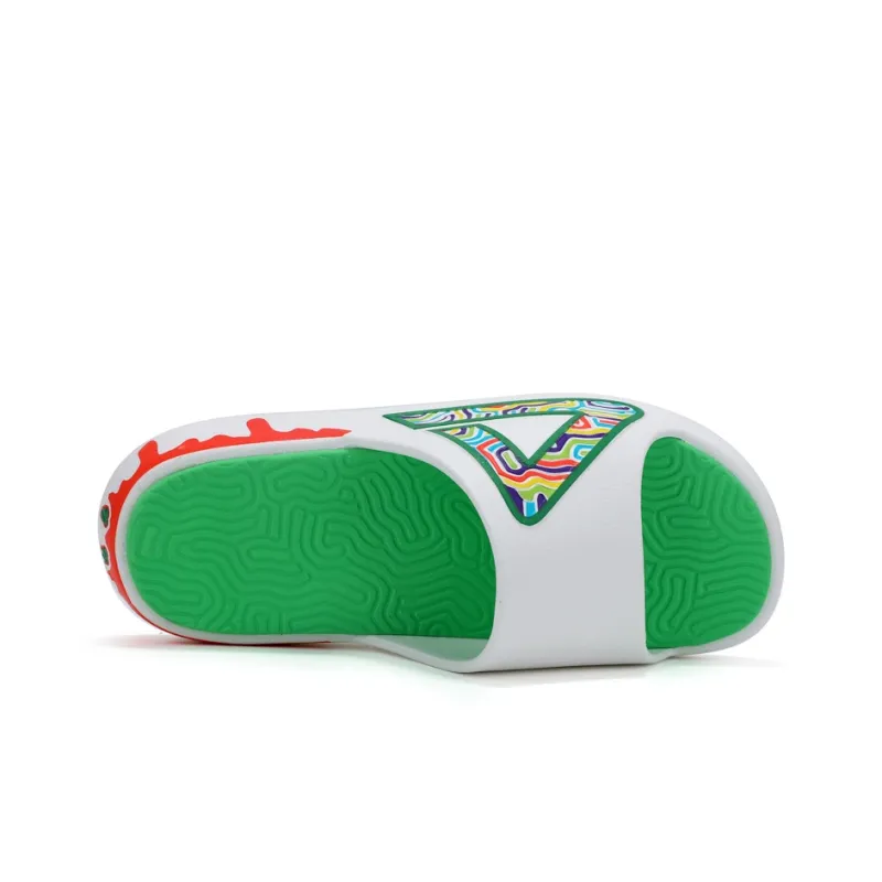 PEAK Taichi Slippers Unisex Ivory Green-3