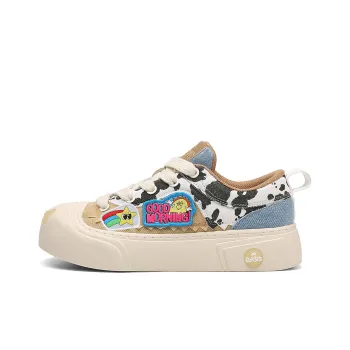 Q AND Low Top Skateboard Shoes Unisex