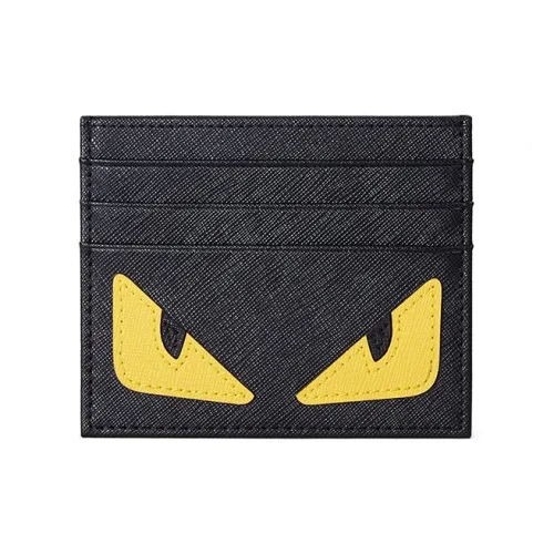 BOSTANTEN Card Holders Black With Yellow