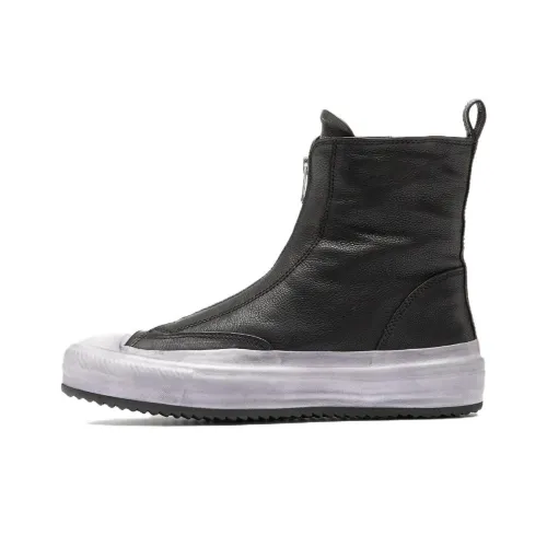 Officine Creative Mes Skateboard Shoes Women's High-Top Black