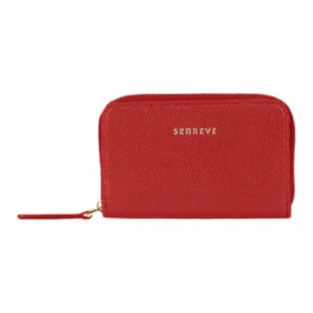 SENREVE Genuine Leather Wallets Card Holders Women's Scarlet